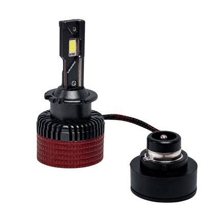 Set 2 Becuri D2S LED 6000K, CANBUS, Înlocuire Bec Xenon, 16000 lm