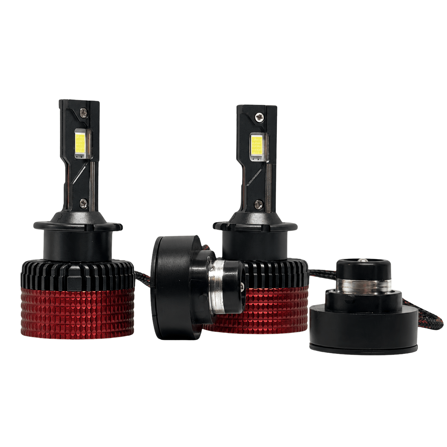 Set 2 Becuri D2S LED 6000K, CANBUS, Înlocuire Bec Xenon, 16000 lm