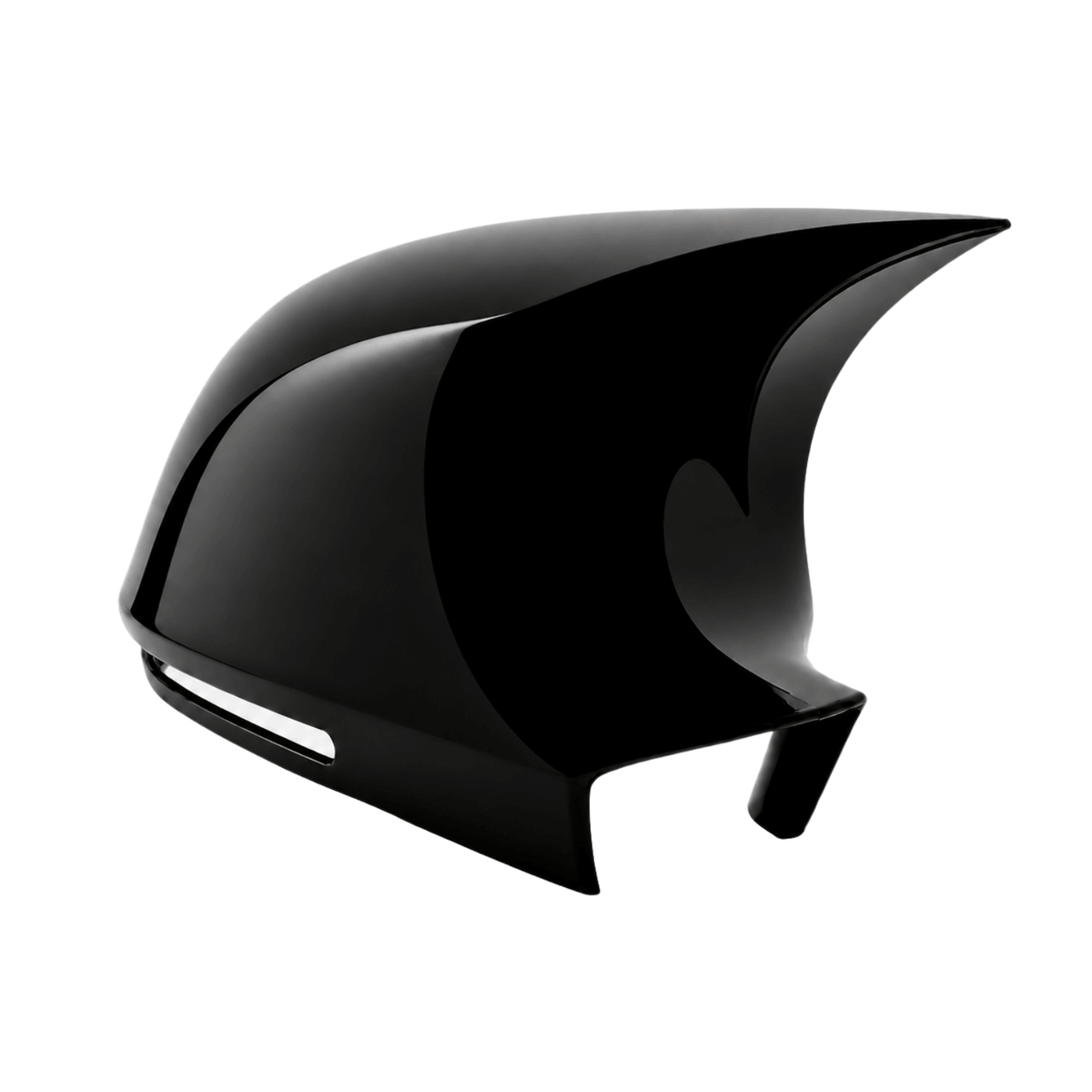 Set 2 Capace Oglinzi Batman Audi A3/A4/A5 B8, Negru Lucios