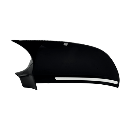 Set 2 Capace Oglinzi Batman Audi A3/A4/A5 B8, Negru Lucios
