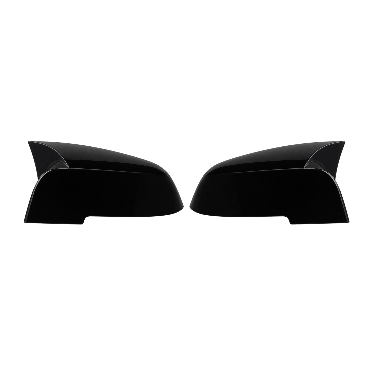 Set 2 Capace Oglinzi Batman BMW F20/F30/F31/F35, Negru Lucios