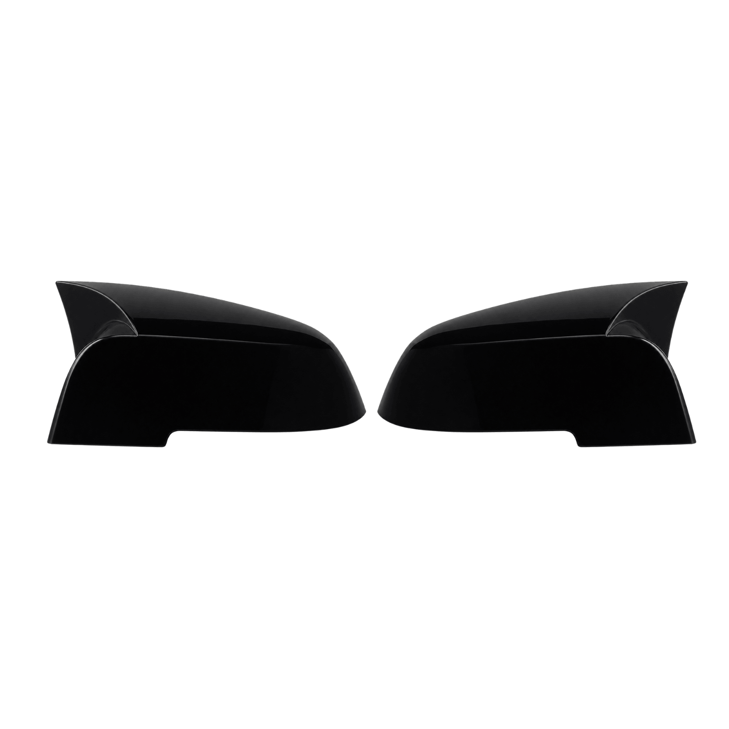Set 2 Capace Oglinzi Batman BMW F20/F30/F31/F35, Negru Lucios