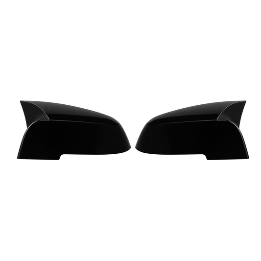Set 2 Capace Oglinzi Batman BMW F20/F30/F31/F35, Negru Lucios