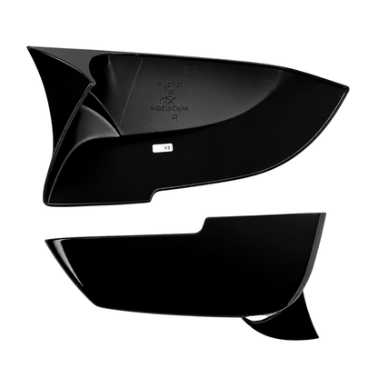 Set 2 Capace Oglinzi Batman BMW F20/F30/F31/F35, Negru Lucios