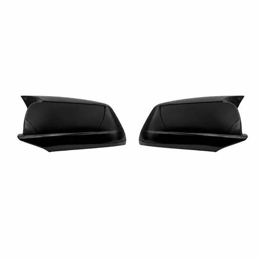 Set 2 Capace Oglinzi Batman BMW Seria 5 F10/F11 2010–2012, Negru Lucios