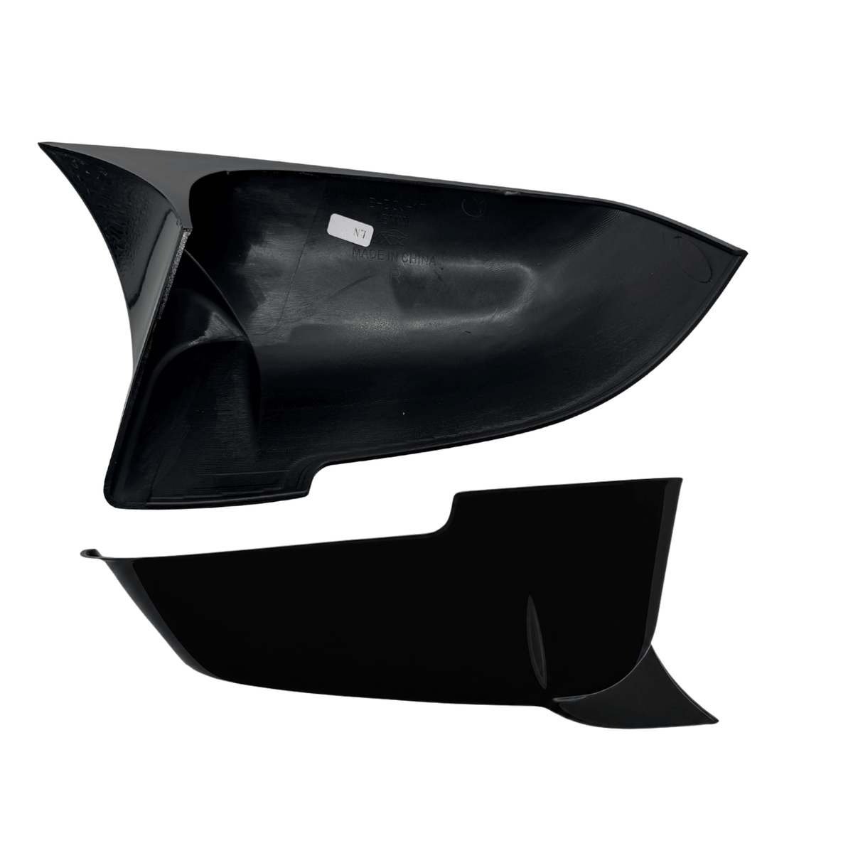 Set 2 Capace Oglinzi Batman BMW Seria 5 F10/F11 2013–2017, Negru Lucios
