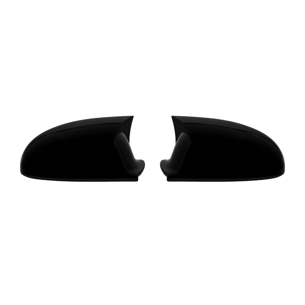 Set 2 Capace Oglinzi Batman VW Golf 5 MK5, Negru Lucios