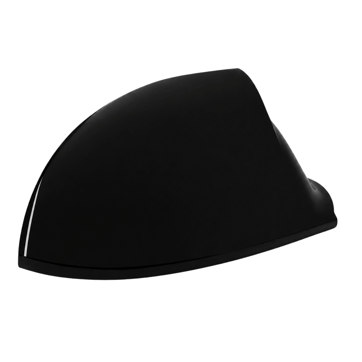 Set 2 Capace Oglinzi Batman VW Golf 5 MK5, Negru Lucios
