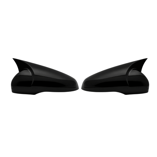 Set 2 Capace Oglinzi Batman VW Golf 6 MK6, Negru Lucios