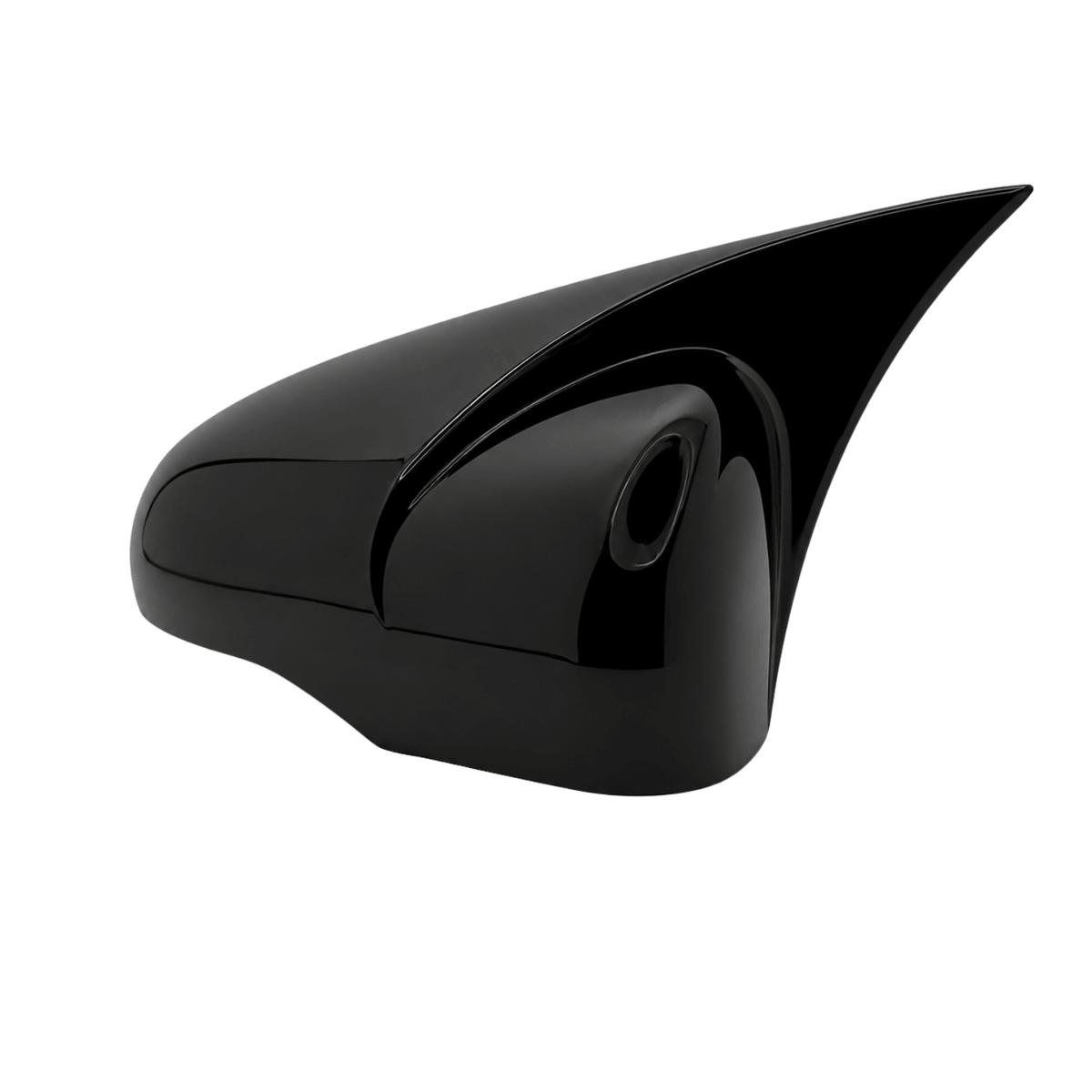 Set 2 Capace Oglinzi Batman VW Golf 6 MK6, Negru Lucios