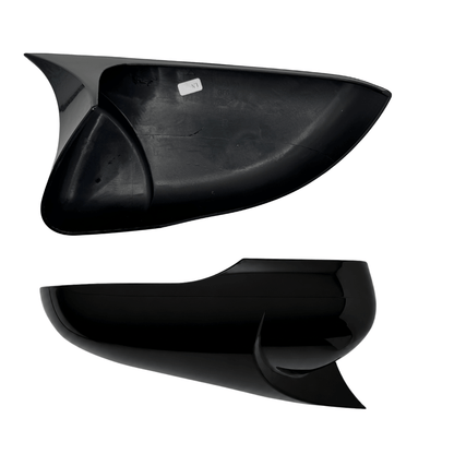 Set 2 Capace Oglinzi Batman VW Golf 6 MK6, Negru Lucios