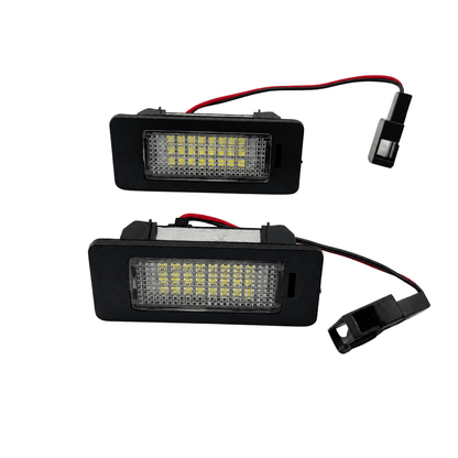 Set 2 Lămpi LED Număr Înmatriculare Audi A4 B8, A5, A6, Q5