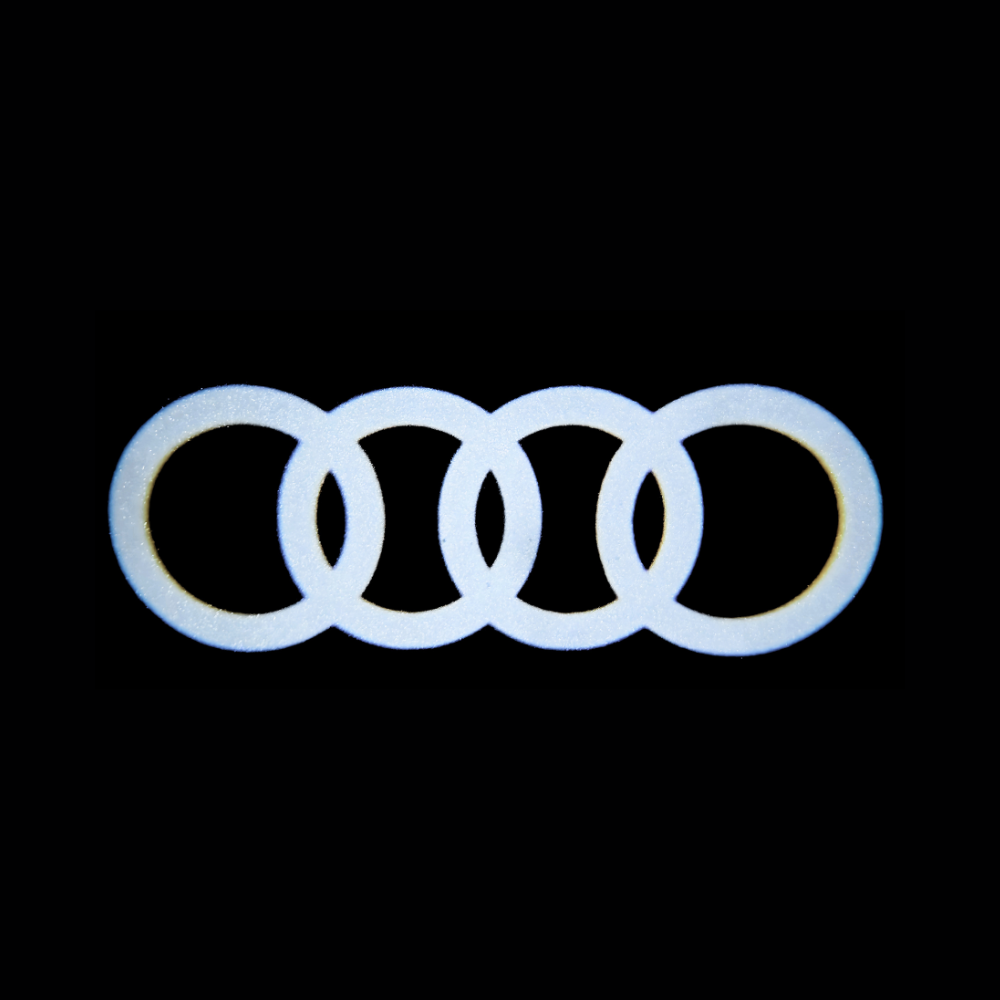 Set 2 Proiectoare Portiera LED Logo Audi A3, A4, A5, A6, A7, A8