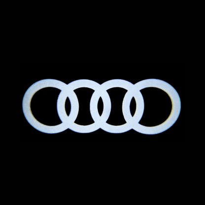 Set 2 Proiectoare Portiera LED Logo Audi A3, A4, A5, A6, A7, A8