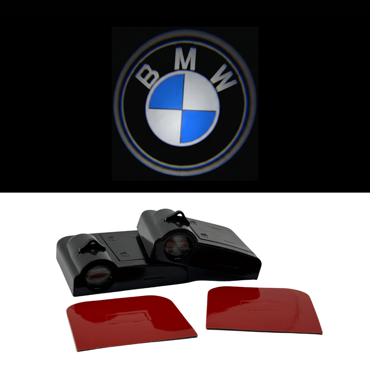 Set 2 Proiectoare Portiera LED Logo BMW Universale, Wireless