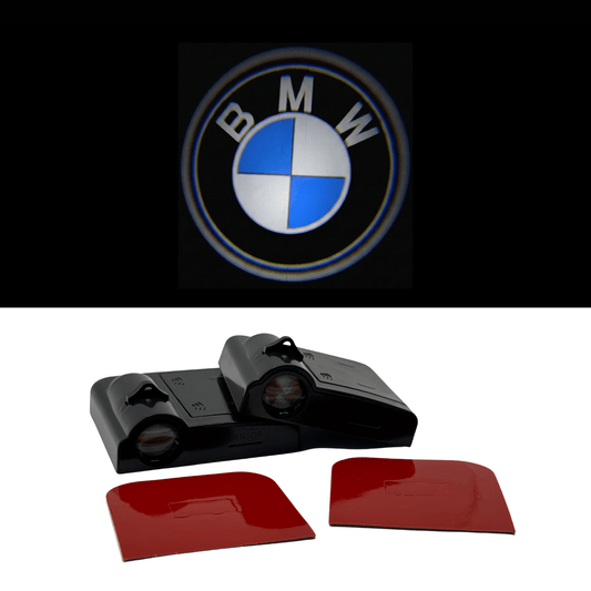 Set 2 Proiectoare Portiera LED Logo BMW Universale, Wireless