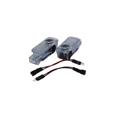Set 2 Proiectoare Portiera LED Logo Mercedes C-Class, CLK, SLK