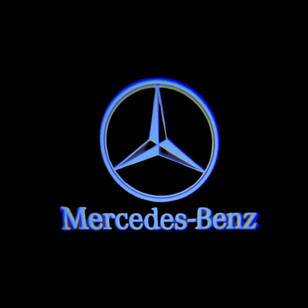 Set 2 Proiectoare Portiera LED Logo/Text Mercedes E-Class, C-Class, GLE, GLS