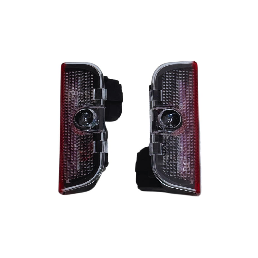 Set 2 Proiectoare Portiera LED Logo VW Passat, Golf, CC