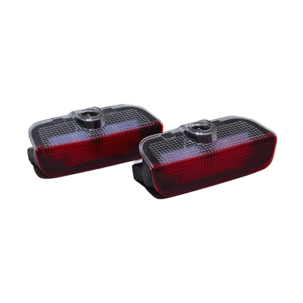 Set 2 Proiectoare Portiera LED Logo VW R-Line, Passat, Golf, CC