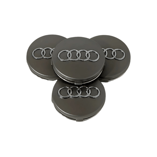Set 4 Capace Jante Audi – 60mm, Gri