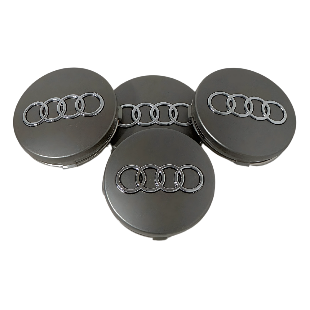 Set 4 Capace Jante Audi – 60mm, Gri