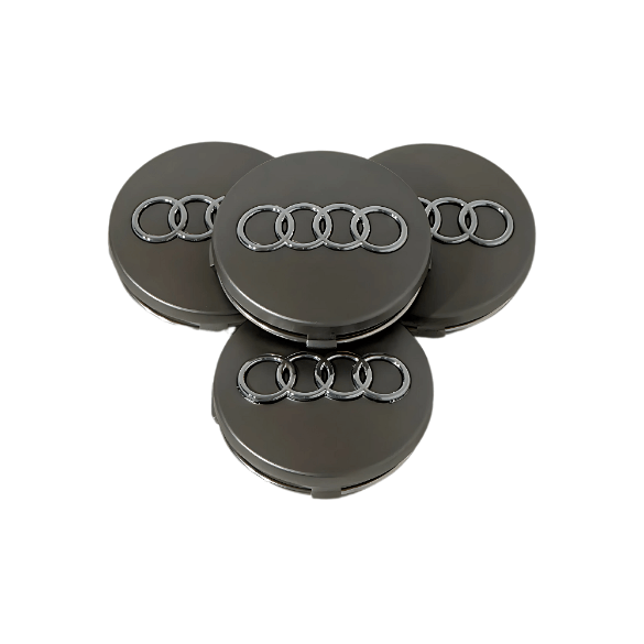 Set 4 Capace Jante Audi – 68mm, Gri