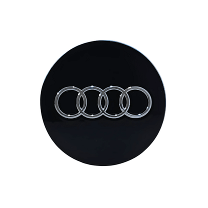 Set 4 Capace Jante Audi – 68mm, Negru