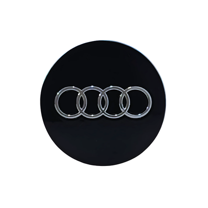 Set 4 Capace Jante Audi, Negru