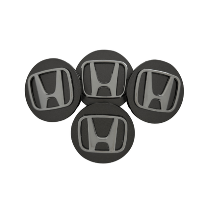 Set 4 Capace Jante Honda – 69mm, Gri