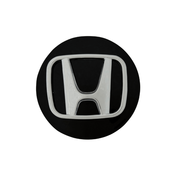 Set 4 Capace Jante Honda – 69mm, Negru