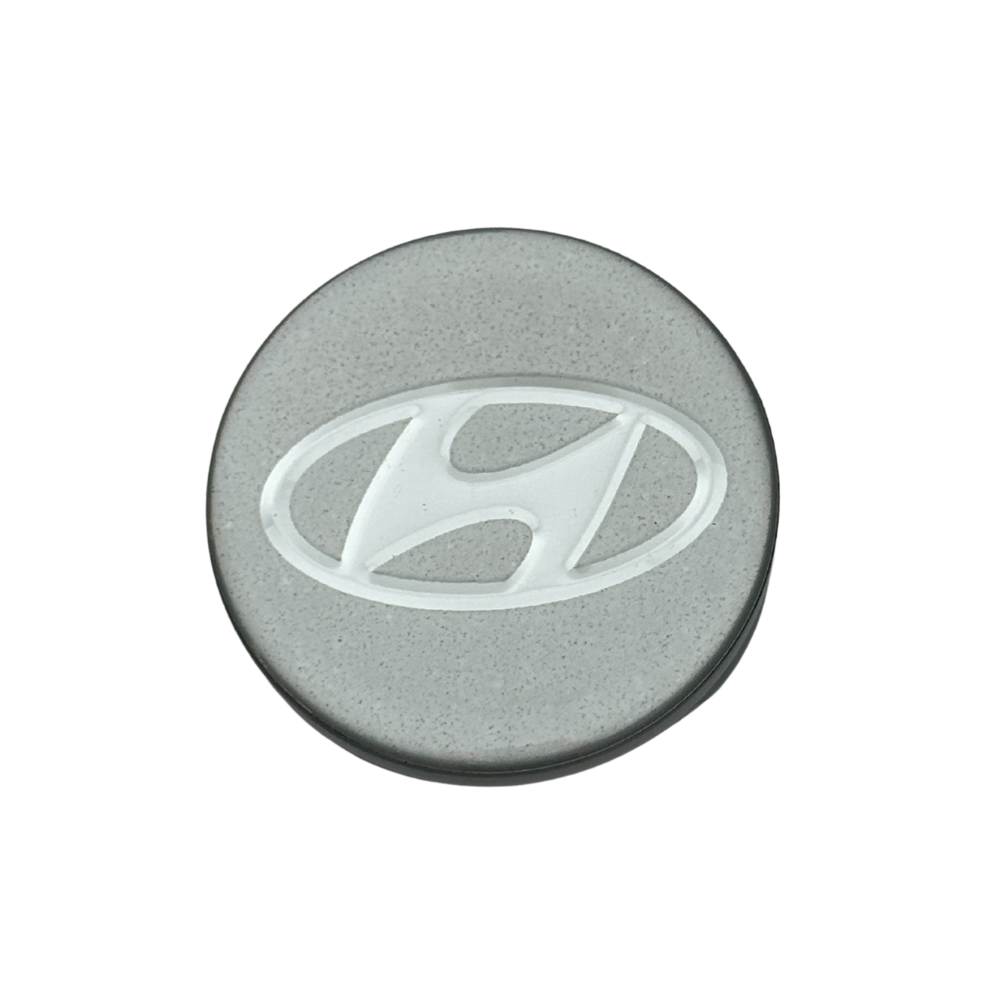 Set 4 Capace Jante Hyundai – 59mm, Gri