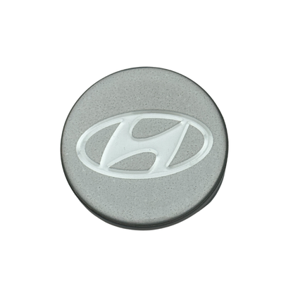 Set 4 Capace Jante Hyundai – 59mm, Gri