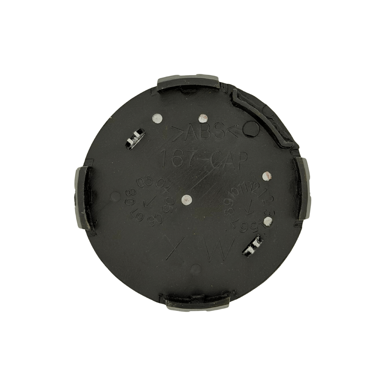 Set 4 Capace Jante Mazda – 56mm, Negru