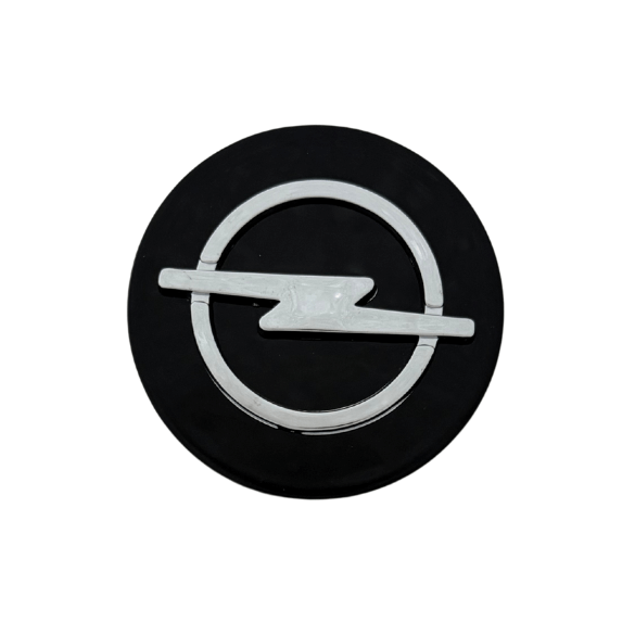 Set 4 Capace Jante Opel – 58mm, Negru
