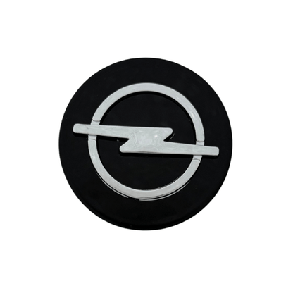 Set 4 Capace Jante Opel – 58mm, Negru
