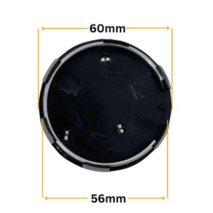 Set 4 Capace Jante Peugeot – 60mm