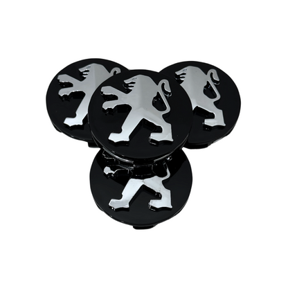 Set 4 Capace Jante Peugeot – 60mm