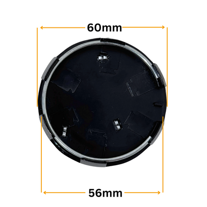 Set 4 Capace Jante Peugeot – 60mm