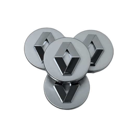 Set 4 Capace Jante Renault – 57mm, Gri