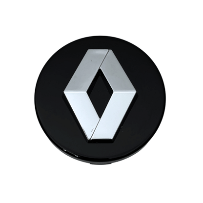 Set 4 Capace Jante Renault – 57mm, Negru