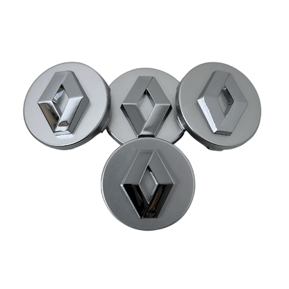 Set 4 Capace Jante Renault – 60mm, Gri