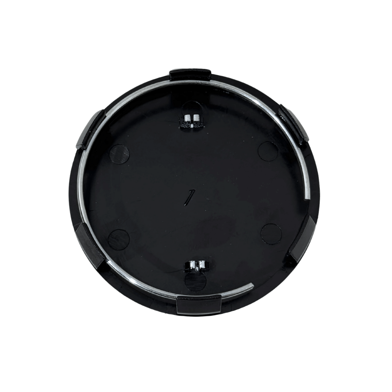 Set 4 Capace Jante Renault – 60mm, Negru