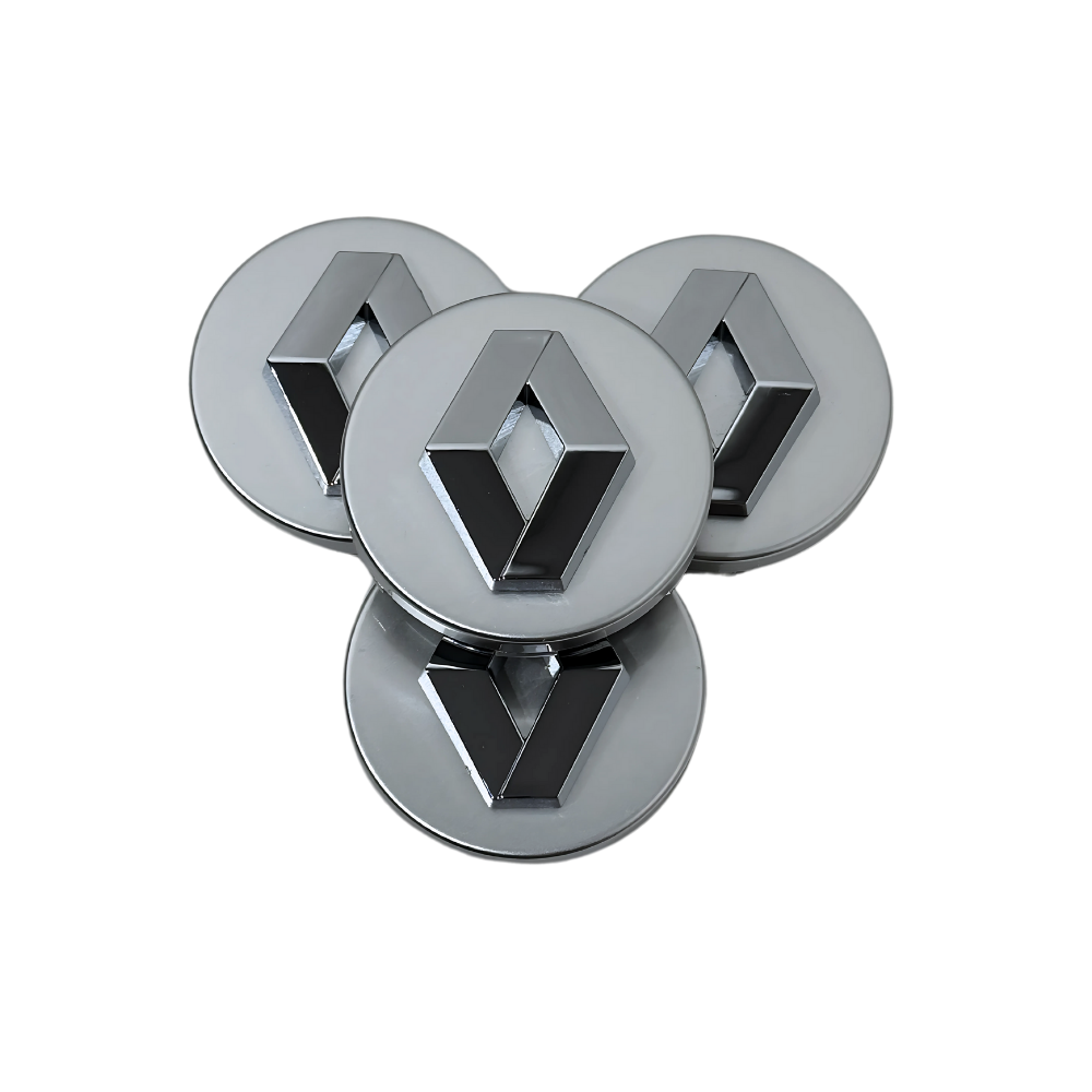 Set 4 Capace Jante Renault Gri