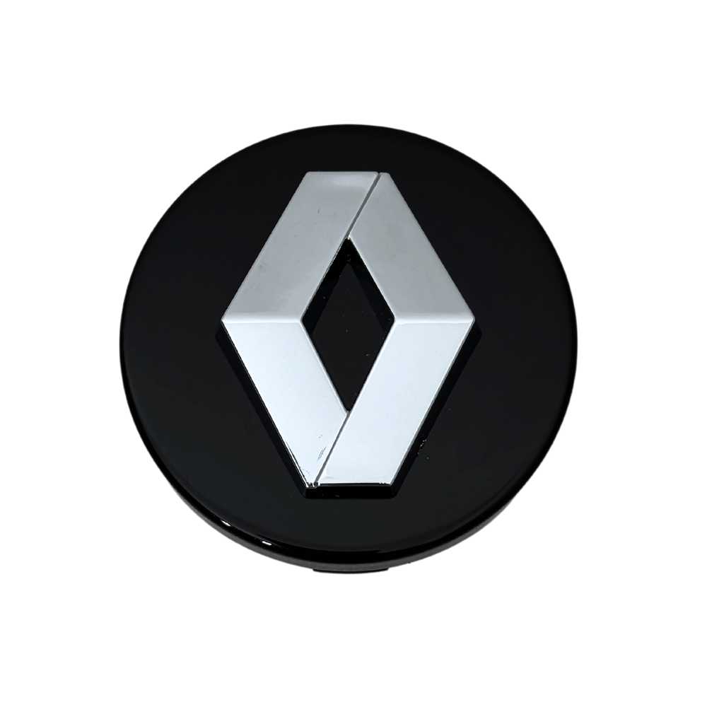 Set 4 Capace Jante Renault Negru