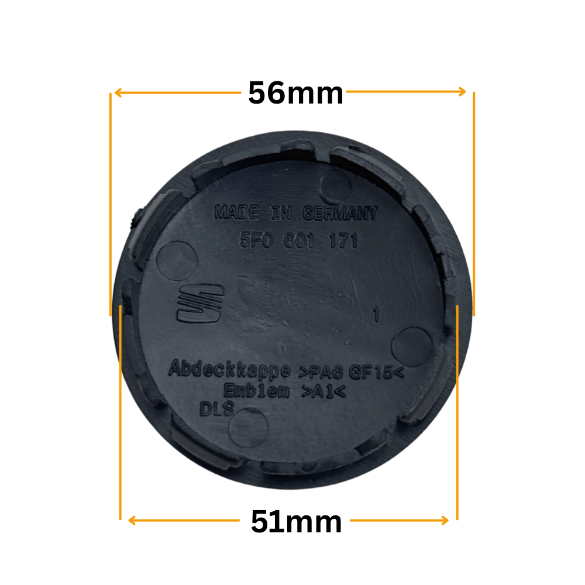 Set 4 Capace Jante Seat – 56mm