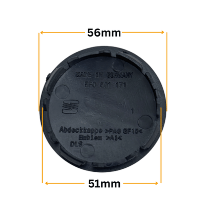 Set 4 Capace Jante Seat – 56mm