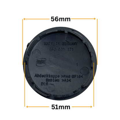 Set 4 Capace Jante Seat – 56mm