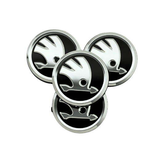 Set 4 Capace Jante Skoda – 55mm