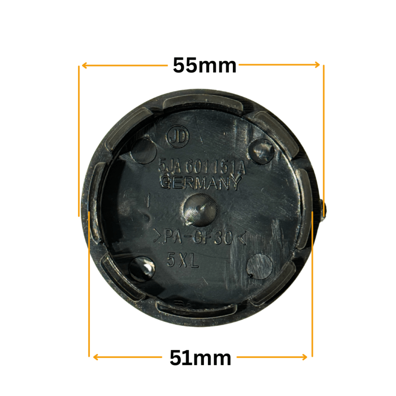 Set 4 Capace Jante Skoda – 55mm